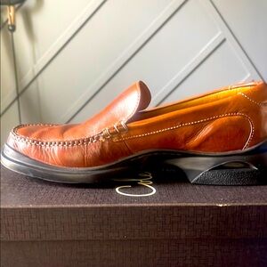 Brown Leather Men's Loafers